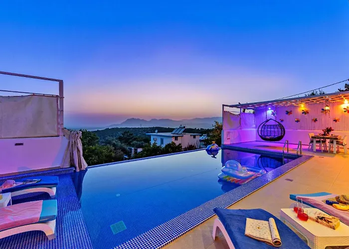 Villa 2 Bedroom In Uzumlu - Private Pool,garden&jacuzzi