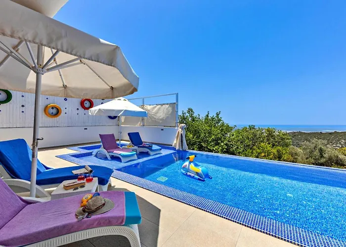 Villa 2 Bedroom In Uzumlu - Private Pool,garden&jacuzzi Kalkan